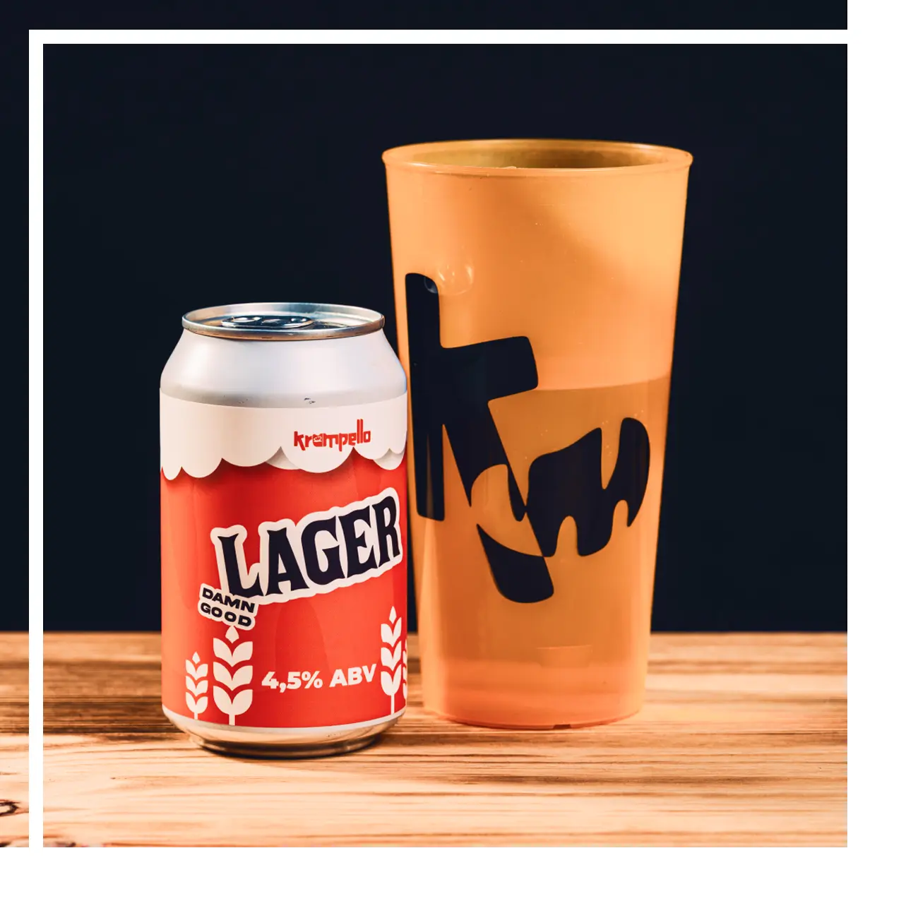 Lager sör – klasszikus malátás sör Krumpello kínálat