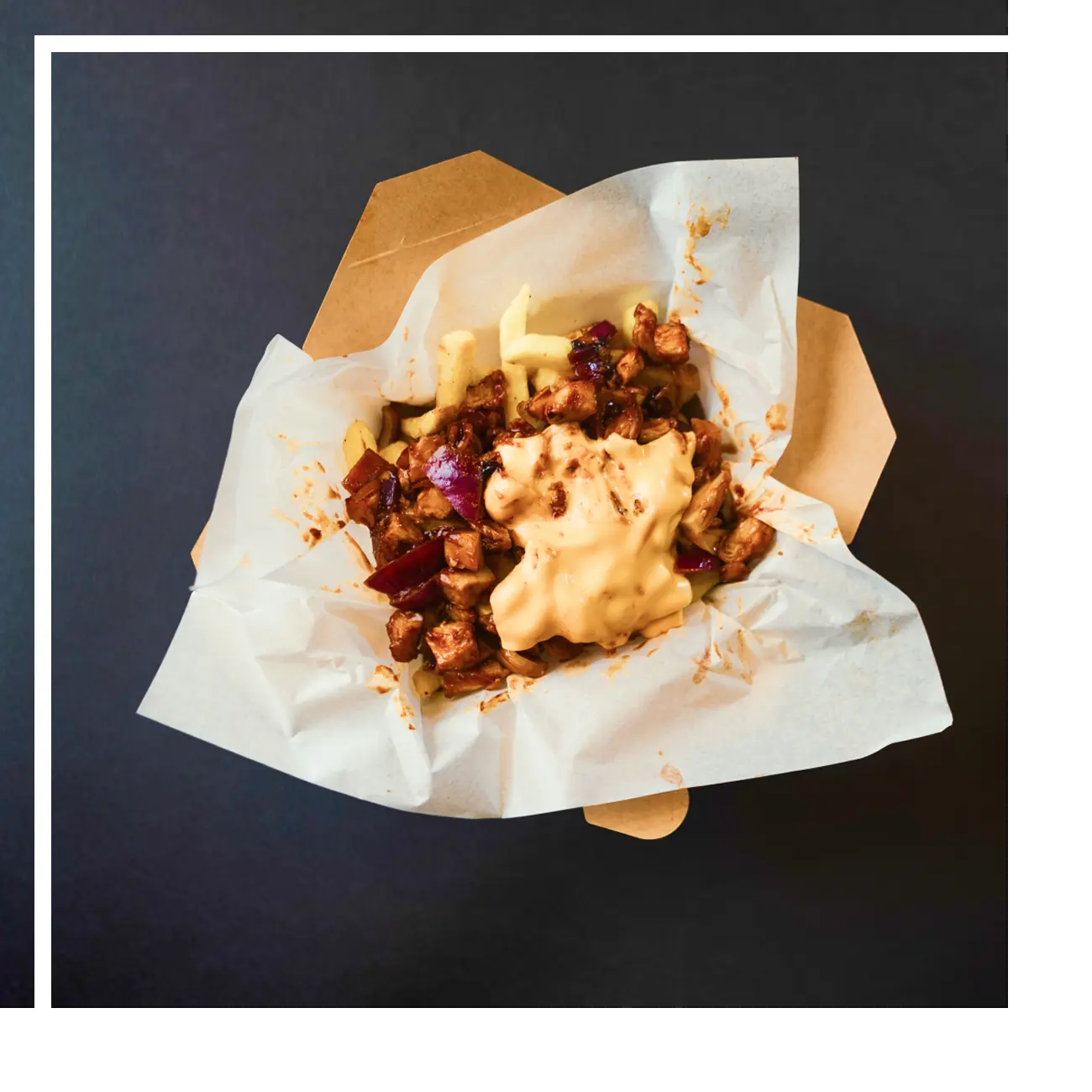 Loaded BBQ Krumpello – BBQ szószos, cheddáros héjában sült krumpli